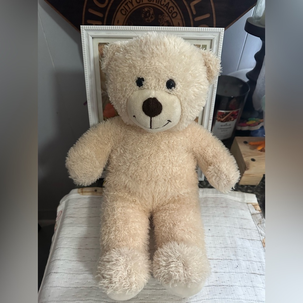 Build-A-Bear Workshop 15" Cream Beige Lil' Caramel Teddy Bear Plush